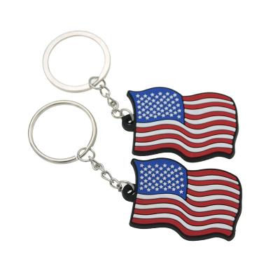 China Custom 2D Silicone Metal 3D Unisex Custom PVC Soft Rubber Key Chain Key Ring For Promotion Gift for sale