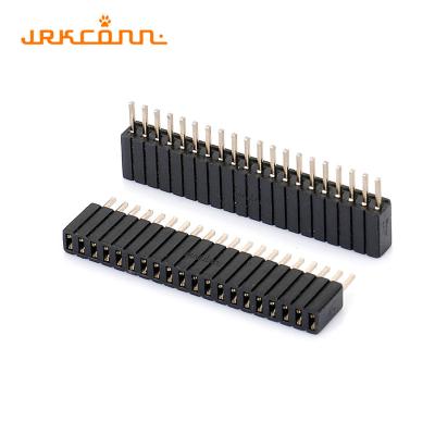 China Female Header 20Pin Single Row Straight Type  Board to Board Connector for sale