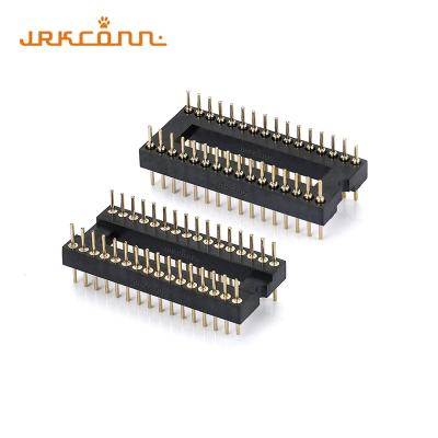 China 2.54MM Ic Socket Connectors Dual Row 2 X 16P Straight Pin Header Male Header for sale