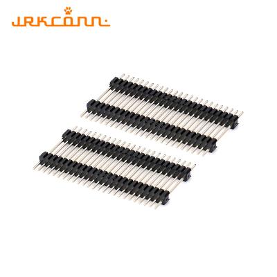 China 2.54MM ST Vertical PH Two Pin Header Connector Single Row Double Insulators for sale