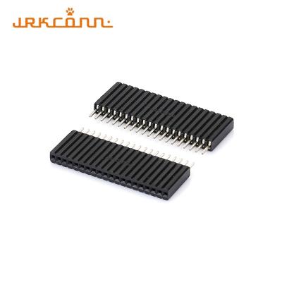 China 1.27 Mm Pin Header Short Straight Sip Dip Type H8.5mm Pin Header Angle for sale