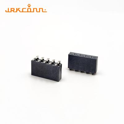 China PBT SMT Header Female Header Connectors 2X5P Female Pcb Connector for sale