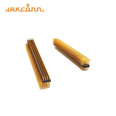 Chine 1.27MM RA connecteurs de tête de broche 4 rangées angle droit 2mm tête de femme à vendre