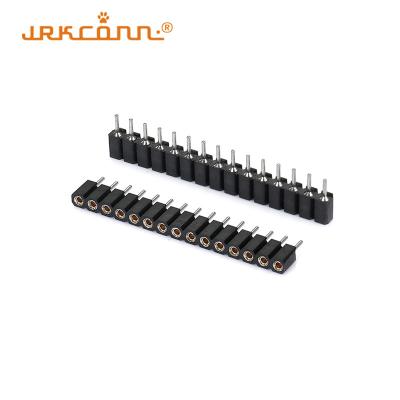 China Conector de cabezal femenino con pin redondo vertical con conector de cabeza femenino con conector 1 - 40 pines en venta