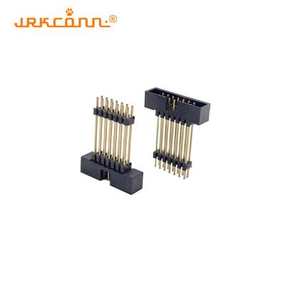 China 2X7 Pin Conector de Caja Directa Caja de Caja 2mm Caja de Caja Pin Oro Flash en venta