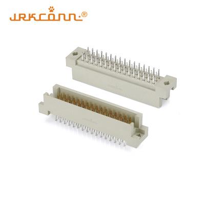 China 180 Degree Customized DIN41612 Connector Types Male Connector Plug In For PCB Boards for sale