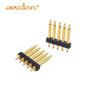 China PH2.54 High Current Pogo Pin Connectors Wearable Charging PBT Ul94v-0 Pogo Pin Probe for sale