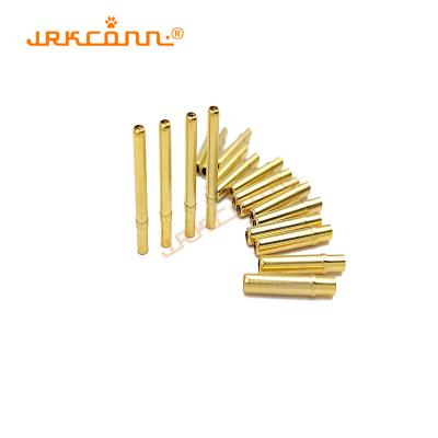 China Contactos de latón 17.8MM Pin de tornillo Plug de contacto Pin femenino para conectores en venta