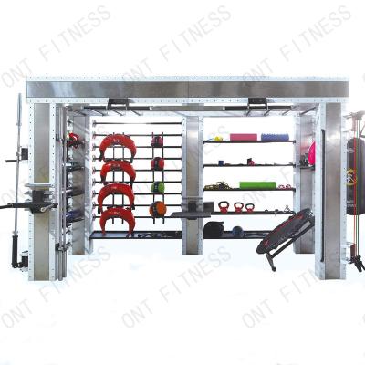 China Multifunctional Universal Gym Fitness Storage Rack for sale