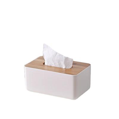 China New Modern Elegant Style Container Tissue Box Plastic Box For Napkin Napkin Plastic Container for sale