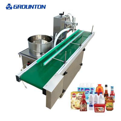 China GTX-1800 Food Factory Price High Accuracy Viscous Liquid Filling Machine for sale