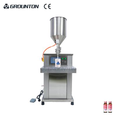 China Food Manufacturers Sell Well Semi Automatic Servo Motor Rapid Oral Liquid Filling Machine for sale