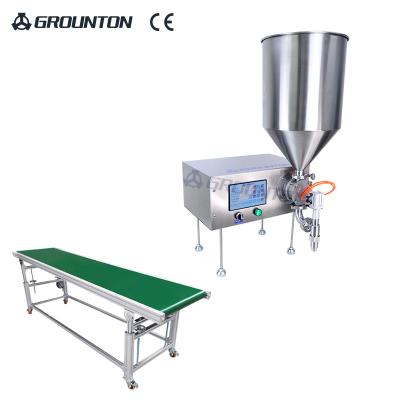 China Food Processing And Filling Machine Semi-automatic Bottled Conveyor Liquid Line Production for sale