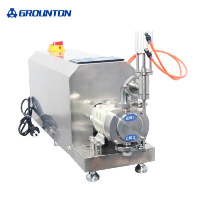 China Food best price semi-automatic aerosol filling machine consist of 3 in 1 liquid filling, sealing and gas filling machine for sale