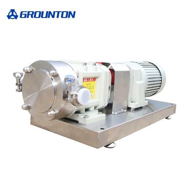 China Other Sanitary Stainless Steel Rotor Stator Pumps / Lobe Pump for sale