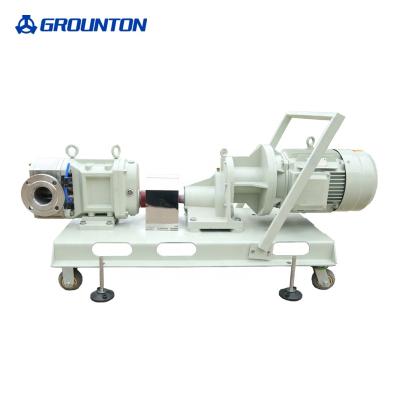 China Rotary Vacuum Pumps Lx3a (Stainless Steel ThickLiquid Transfer Oil Pump Three Lobes Roots Pump For Food And Industry Grade) for sale