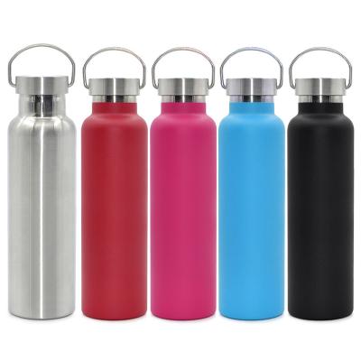 China Customized Logo Stainless Steel Double Wall Insulated Sports Hiking Outdoor Thermos Bottles Vacuum Flask for sale