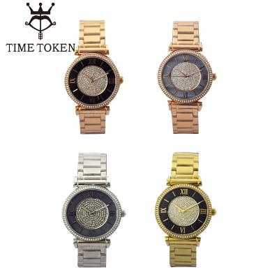 China Cheap 2022 Water Resistant Charm Gold Bracelet Strap Women And Men Quartz Luxury Watches for sale