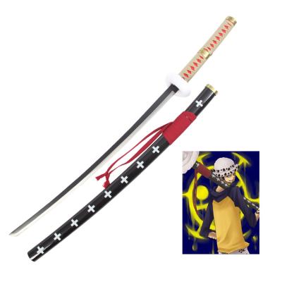 China Hot Selling Anime Red Doctor Sword Trafalgar of Nodachi Shinobi Steel One Piece Sword Japan Law for Cosplay for sale