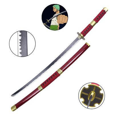 China Japan Anime Hot Selling One Piece Sword Roronoa Zolo Yubashiri Kitetsu Wood for Cosplay for sale