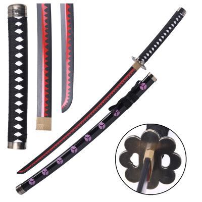 China Fast Sales BAMBOO Bamboo Sword Roronoa Zoro Shushui One Piece Katana Toys Wooden Sword for sale