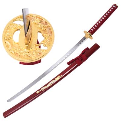 China Popular 26' version of Japan sword gold dragon sword Anime sword cosplay for sale