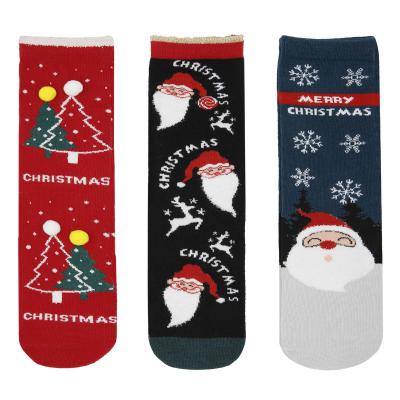 China QUICK DRY Design Women's Mid-tube Christmas Socks High Quality Holiday Gift Custom Socks Factory Direct Custom for sale