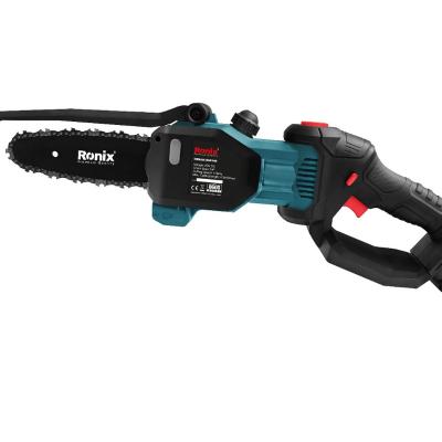 China 2022 New Arrival Ronix 8600 Chainsaw, 20v 2A High Efficiency Portable Cut Height Adjustable Handles Cordless Chainsaw For Wood Cutting for sale