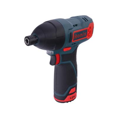 China Screwdriving Ronix Model 8104K 12V Lithium Battery Screwdriver Electric Impact Driver Cordless Drill for sale