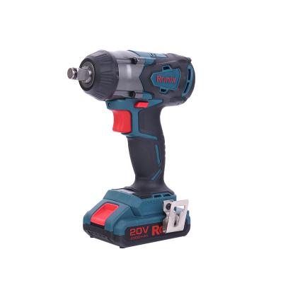 China Electric Impact Wrench Strong Power Drill 8907 20V Li Ion Battery Rechargeable Brushless Cordless Model Ronix Cordless Impact Wrench for sale