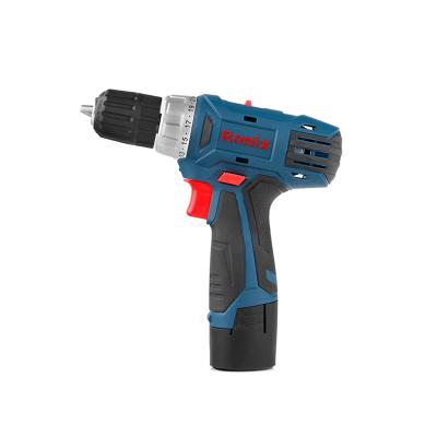 China Ronix Model 8012C Cheap Price Home Use DIY 12V High Quality Small Cordlless Electric Drill Machine 10mm for sale