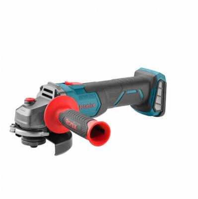 China Large Structural Grinding for Cleaning or Beveling Ronix Model 8901K 115mm Brushless Motor 20V Cordless Electric Grinding Machine Angle Grinder for sale