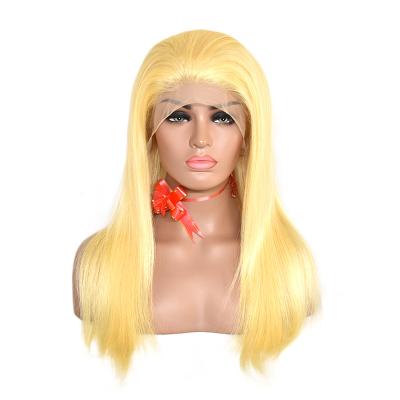 China Cheap Wholesale Brazilian Straight 613 Blonde Human Hair Lace Wigs 40 Inch 613 Lace Front Wig Hair Wigs for sale