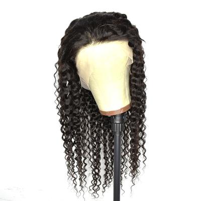 China Cuticle Aligned Wholesale Knotslight Brown Vietnamese Virgin Cuticle Aligned Hair Pre Bleached Water Wave Wigs for sale