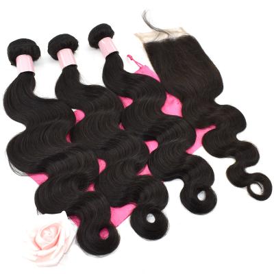 China 100% Long Lasting Virgin Hair Body Wave Crochet Braid Hair Extension Raw Free Sample Hair Weave Dropshipping for sale