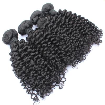 China 100% Virgin Hair Bundles Curly Hair Weave , Raw Brazilian Hair Bundles Seller Natural Raw Curly Hair Products Color for sale