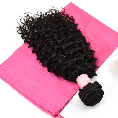 China 100%virgin hair 1 piece full bundle curly hair sample for sale