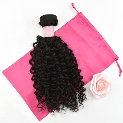 China 100%virgin hair unprocessed 1 piece full curly bundle hair for sale