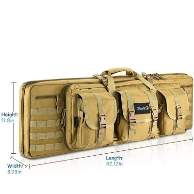 China Water Proof/Khaki Color Polyester Gun Case Rifle Slings 600D 42 Inches For Outdoor Hunting Gun Bag OEM Customization Water Proof Factory for sale