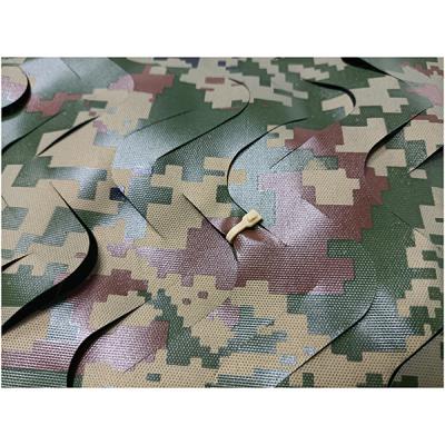 China Anti-Radar / Fire Retardant / Water Proof Woodland Camouflage Fireproof Netting of Anti Radar Camouflage Anti-thermal Digital Net Water Proof MSCN for sale