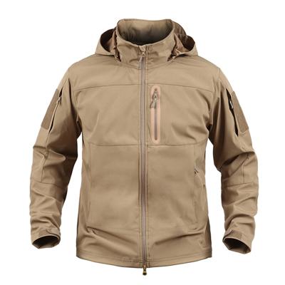 China AVATAR Waist Shell Fashion Outdoor Plus Wind Proof Khaki Tactical Soft Jacket Men Warm Autumn Outdoor Jacket For Wholesale for sale