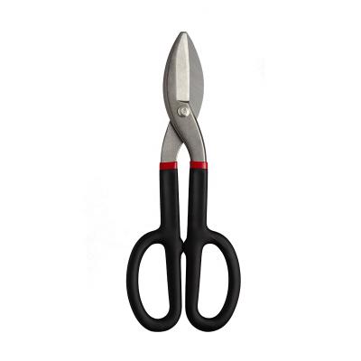 China New Eco-Friendly Low Price 12 Inch Straight Model Snips Larger Handle Tin Snips for sale