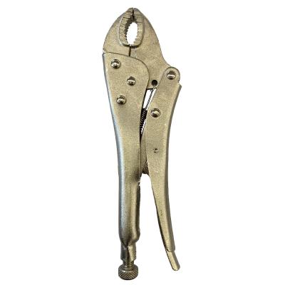 China Professional Eco-friendly Multifunctional Curved Pliers Wholesale Price Maxillary Locking Pliers With Locking Pliers Set for sale