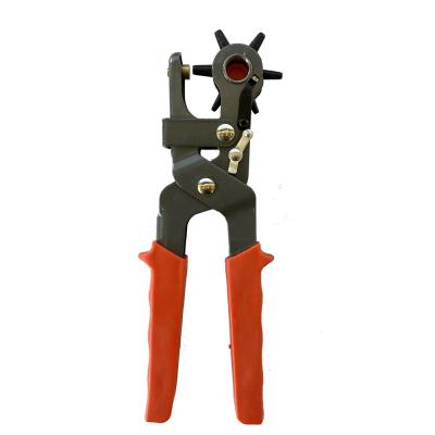 China 6 Sizes Metal Eco - Friendly High Quality Leather Set Spinning Punch Pliers for sale