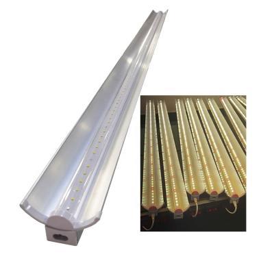 China 2ft 4ft 40w t5 aluminum starting seed led grow lights double tube bar with reflector for sale