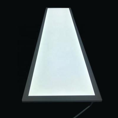 China Modern 4000k 72w 95w ceiling led panel light 30x120 1200x600 120x60 x 4 cm2 flat panel lighting 2x4ft for sale