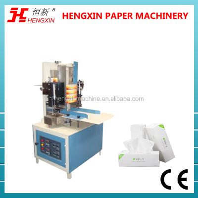 China China made semi automatic kleenex facial tissue box packing machine (130-210)(95-100)(50-95)mm for sale