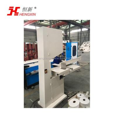 China Hengxin manual toilet paper roll cutting machine strip saw machine equipment for sale in good price HX-450 for sale