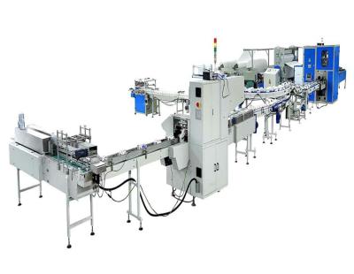 China full automatic toilet paper and kitchen towel production line with coloful lamination HX-SJC-1575 for sale