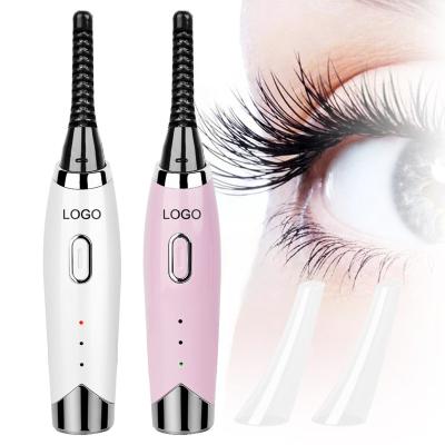 China 2020 New Arrivals Rechargeable Fast Heating Small Ceramic Electronic Eyelash Heat Curler for sale